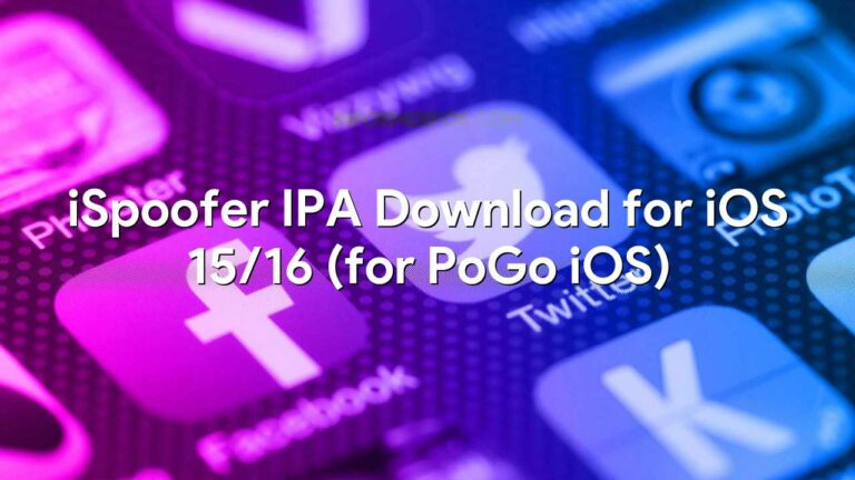 iSpoofer IPA Download for iOS 15/16 (for PoGo iOS)