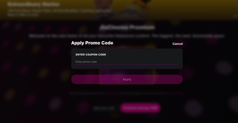 JioCinema Premium Promo Code