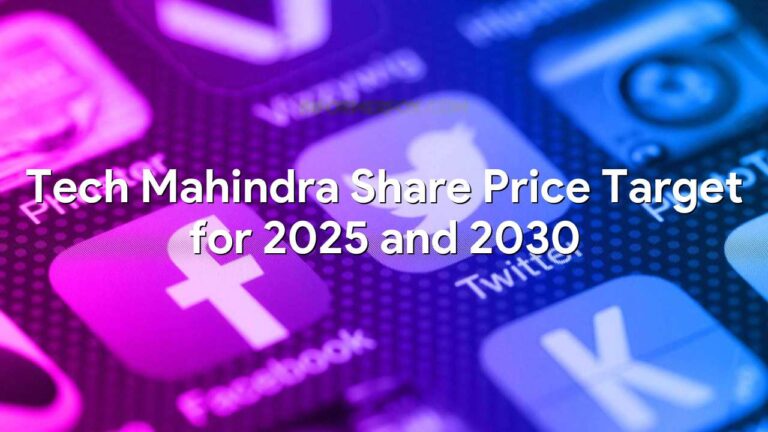 Tech Mahindra Share Price Target for 2025 and 2030